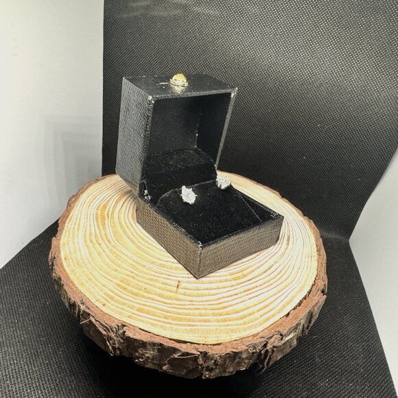 Pear Shaped Diamond Earrings 2 CTW - Picture 2 of 9